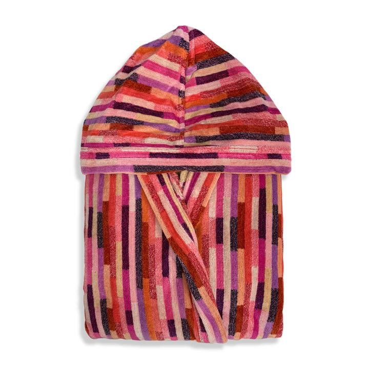 SOMMARUGA Accappatoio Donna in Spugna Velour Ciniglia Art. 10004