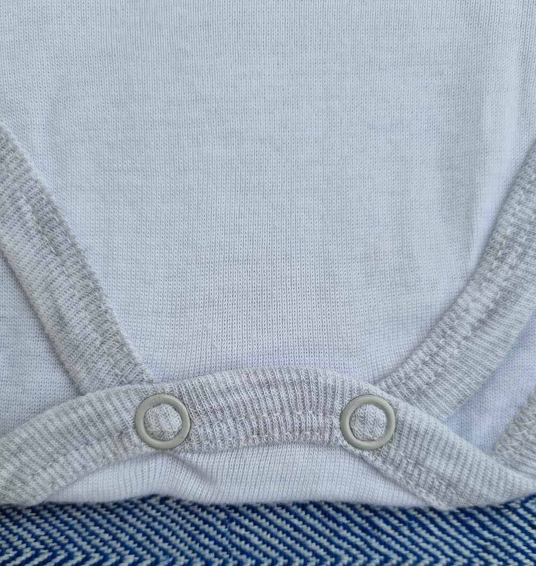 ELLEPI Body Spalla Larga Neonato Senza Maniche 100% Cotone, Confezione 2 Pz - Cassaniti