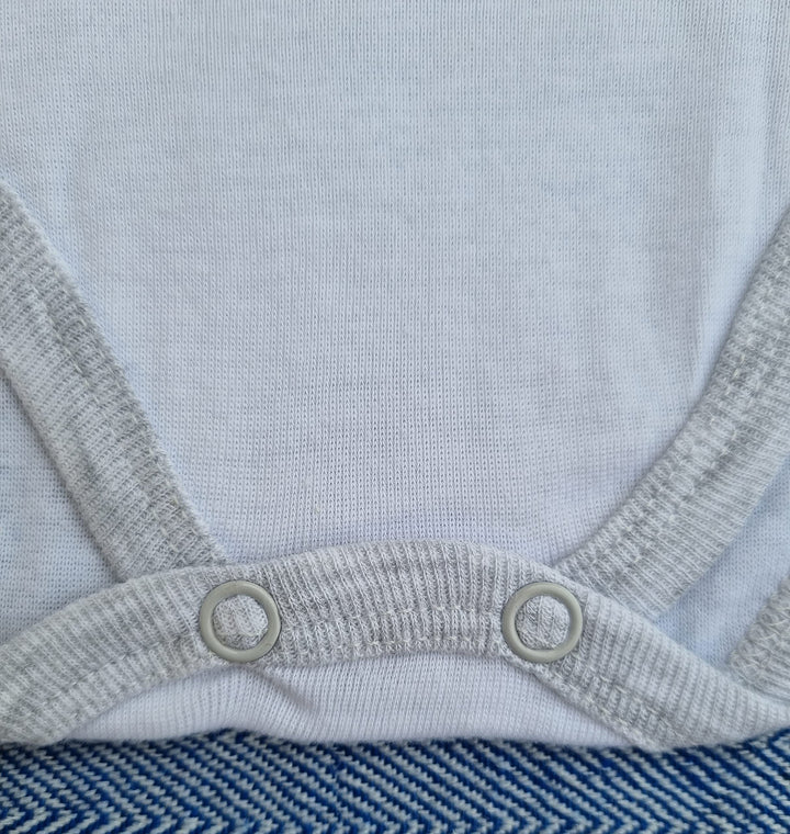 ELLEPI Body Spalla Larga Neonato Senza Maniche 100% Cotone, Confezione 2 Pz - Cassaniti