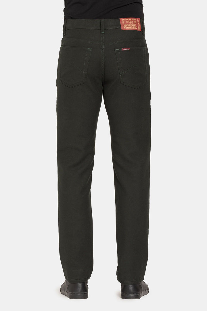 CARRERA Pantalone Uomo Tinta Unita fustagno invernale - Cassaniti