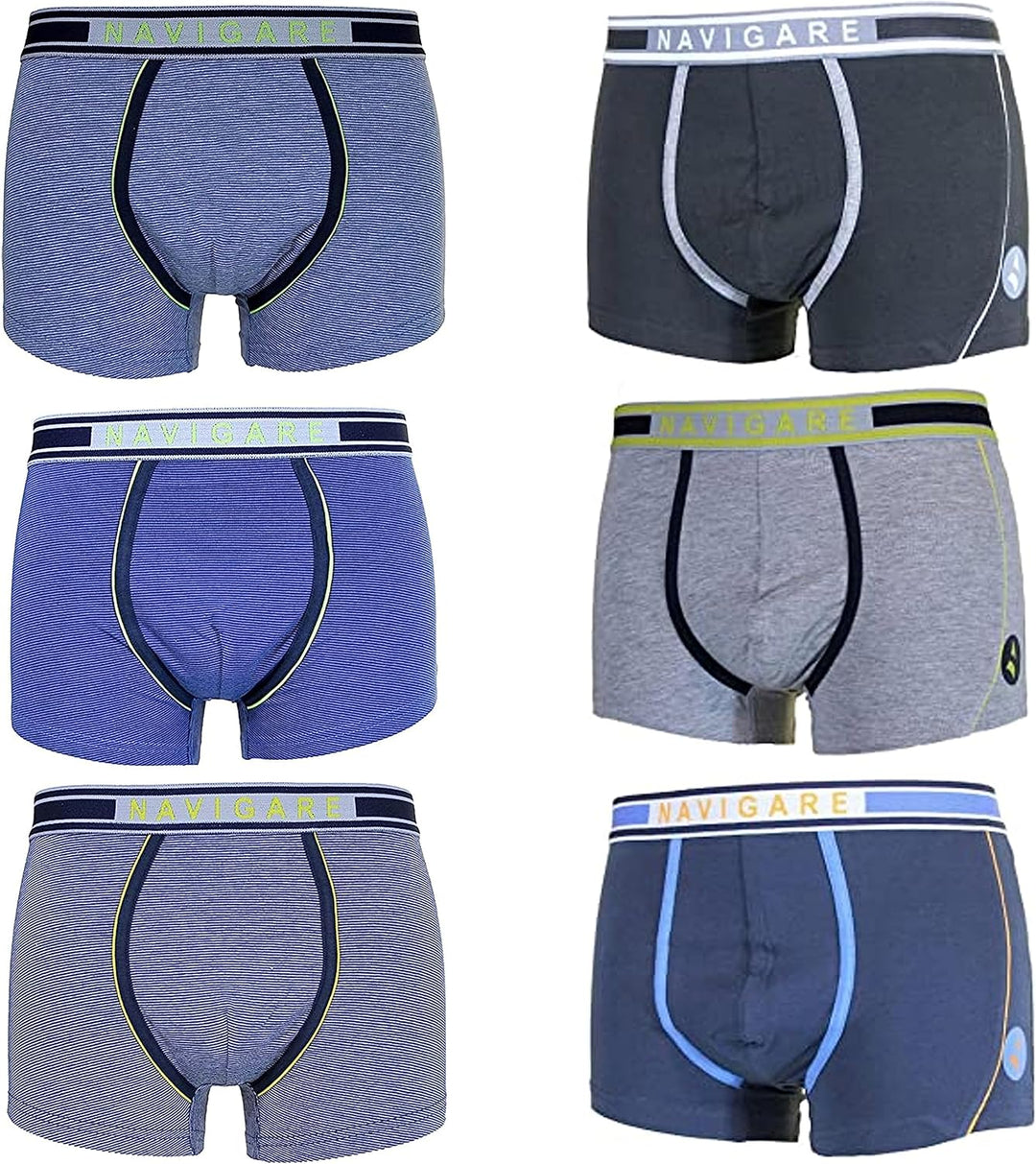 NAVIGARE 6 Boxer uomo fantasia moda - Cassaniti