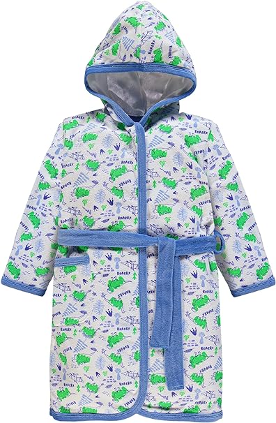 ELLEPI Accappatoio Mesi in Spugna di Cotone a Fantasia - Cassaniti