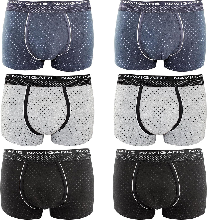 NAVIGARE 6 Boxer uomo fantasia moda - Cassaniti