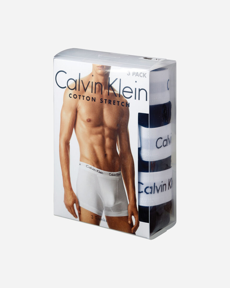 Calvin Klein Boxer Uomo, Nero 3 Pezzi