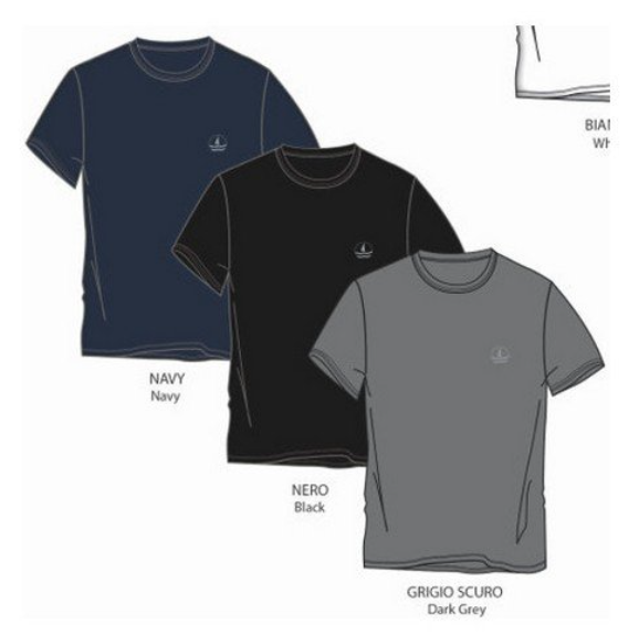 NAVIGARE 3 T-shirt uomo girocollo caldo cotone art. 111 - Cassaniti