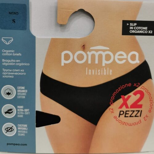POMPEA 4 Slip donna in cotone Organico Art. 4369