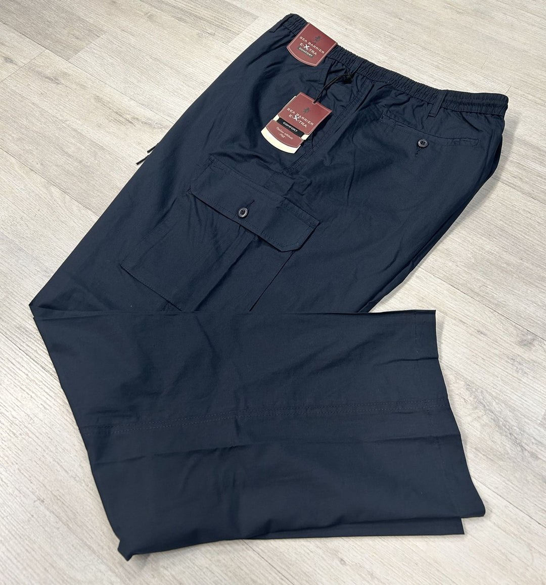 SEA BARRIER Men's trousers with large pockets plus size art. CHIR