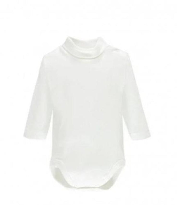 ELLEPI 2 Body Lupetto Manica Lunga Caldo Cotone Neonato Collo Alto Art. 2800