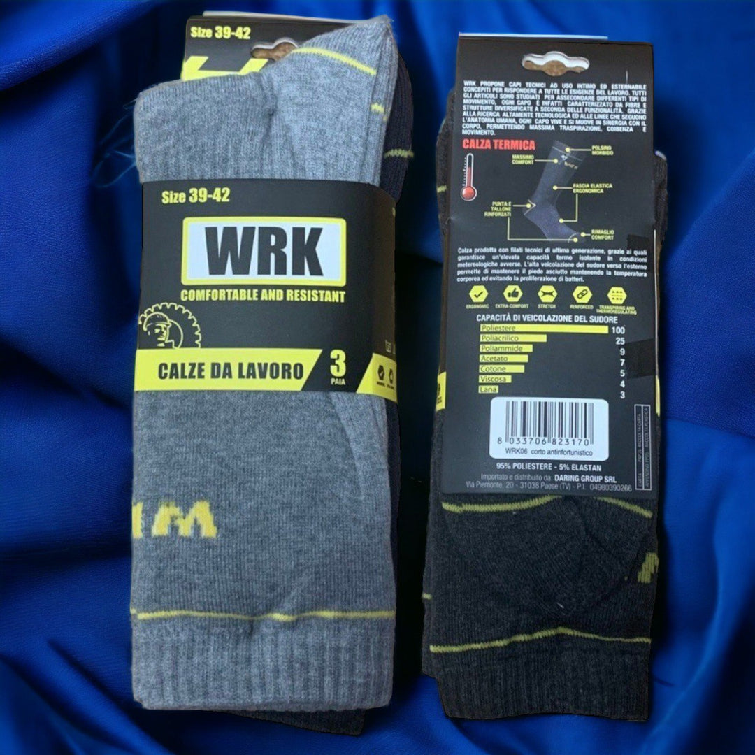WRK Calzino corto Anti-Infortunistico art. 06 - Cassaniti