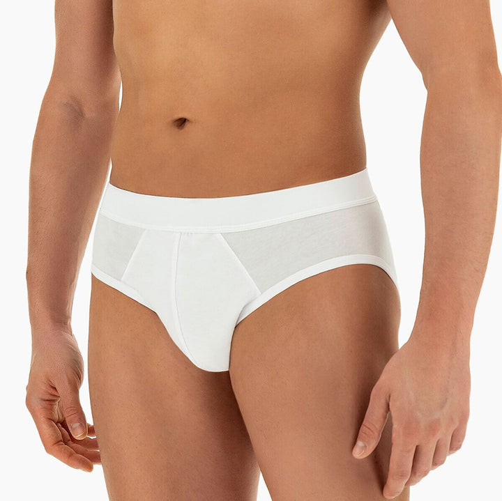 CAGI 6 Slip uomo mini con giro vita senza elastico interno in cotone  Art. 1803