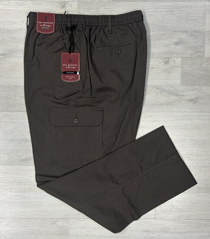 SEA BARRIER Men's trousers with large pockets plus size art. CHIR