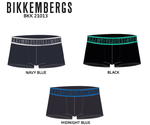 BIKKEMBERGS 3 Boxer Uomo Elastico Esterno 013