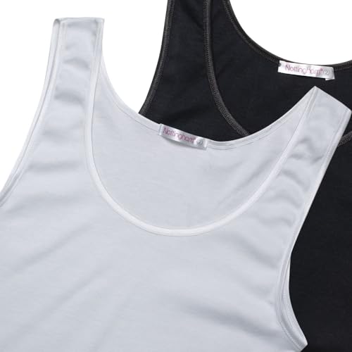 NOTTINGHAM 3 Women's wide shoulder combed cotton tank top art. VL4014