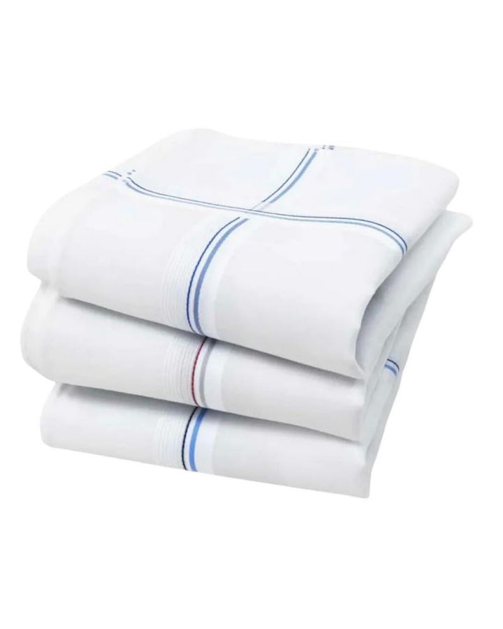 COLOMBO 12 Fazzoletti da Uomo in Puro Cotone 40 x 40 cm – Confezione Regalo Art. QUADRIFOGLIO