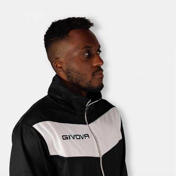 GIVOVA Tuta Visa Unisex in Triacetato – Tuta Sportiva con Zip Intera, Loghi Ricamati