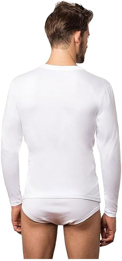 FRAGI Maglia Uomo Manica Lunga Confezione 3 Pezzi Art. America