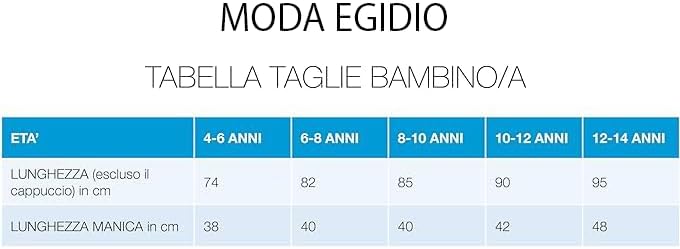Accappatoio in microfibra bimbo bimba