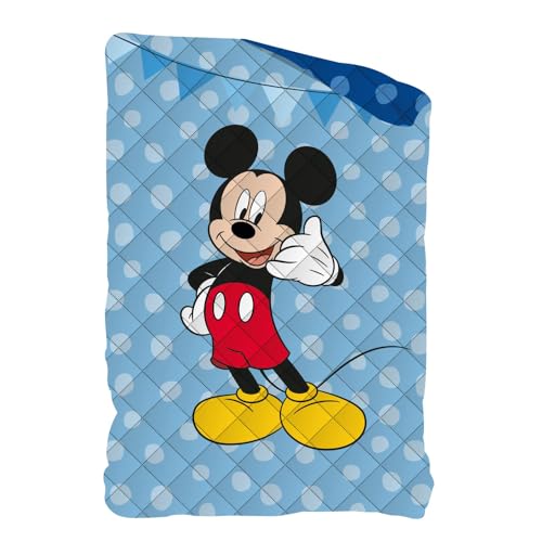 DISNEY-MARVEL Trapunta Invernale DOUBLE-FACE per Letto Singolo