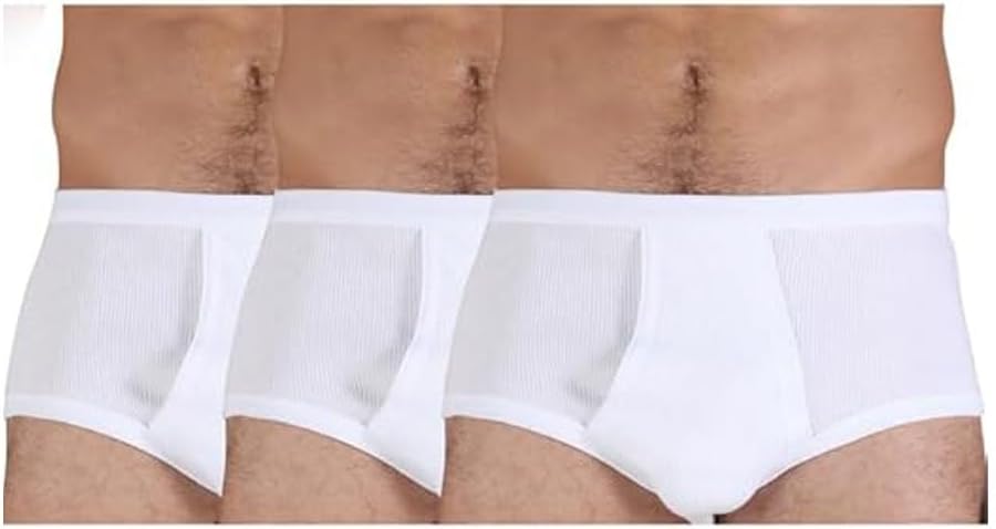 FRAGI Set 3 Slip Uomo  Elast. Interno Taglio Anatominco 100% Cotone Elasticizzato