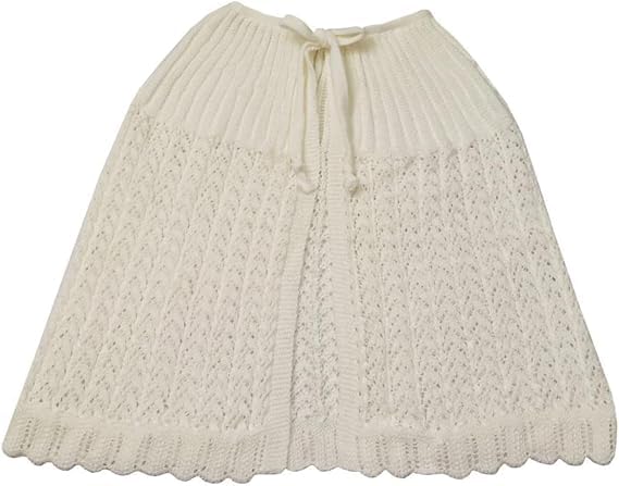 LA ROCCA mantellina lingerie donna taglia unica misto lana inclusa di babbucce