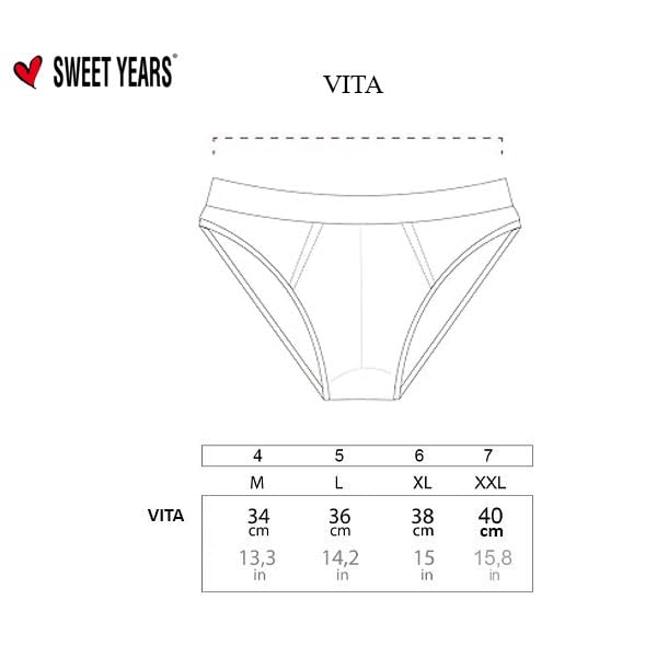SWEET YEARS Slip Uomo 6 Pz Assortiti Cotone Elasticizzato Soft