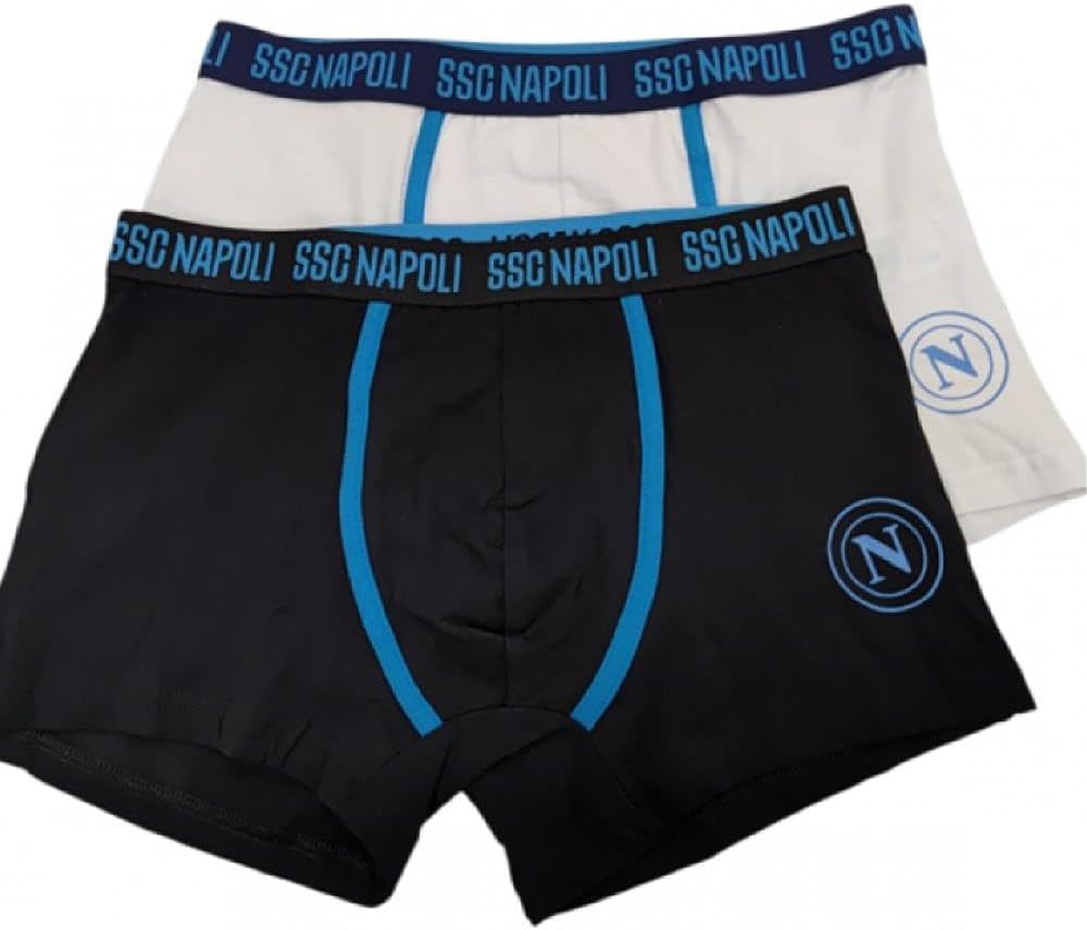 SSC NAPOLI Hermet – Boxer Uomo, Confezione da 2 pezzi