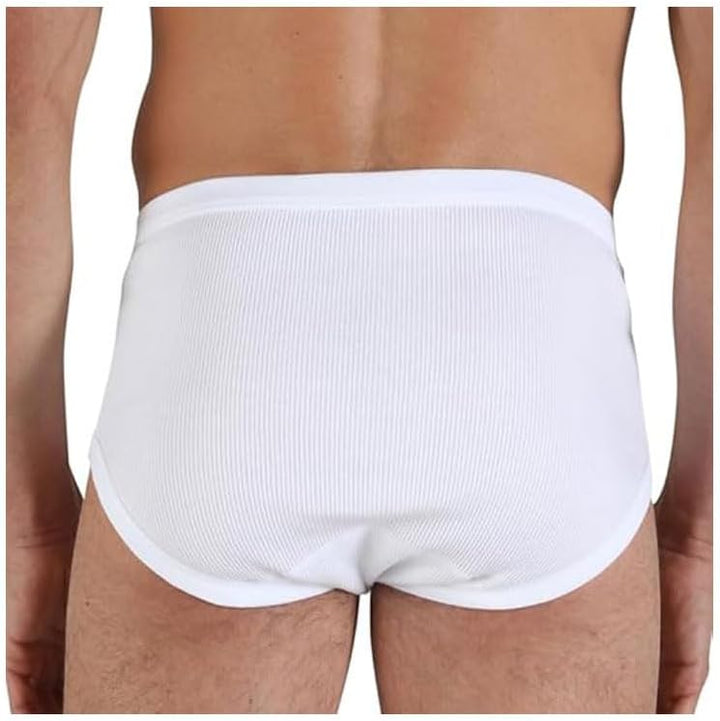 FRAGI Set 3 Slip Uomo  Elast. Interno Taglio Anatominco 100% Cotone Elasticizzato