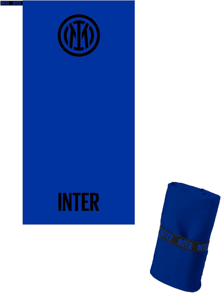 INTER Telo Mare in Microfibra 80x160 cm – Ufficiale Nerazzurro