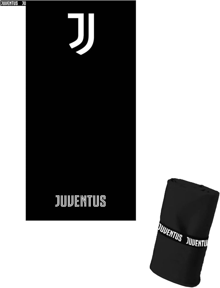 JUVENTUS Telo Mare in Microfibra 80x160 cm – Ufficiale Bianconero
