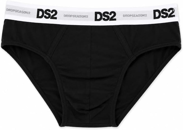 DS2 DROP SEASON 2 - Tripack 3 Slip Uomo in Superior Bielastic Cotton - Elastico Logato D