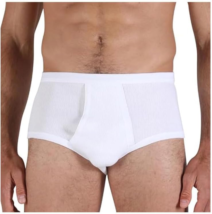 FRAGI Set 3 Slip Uomo  Elast. Interno Taglio Anatominco 100% Cotone Elasticizzato