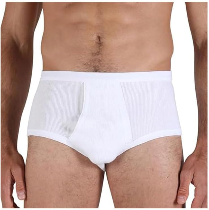 FRAGI Set 3 Slip Uomo  Elast. Interno Taglio Anatominco 100% Cotone Elasticizzato