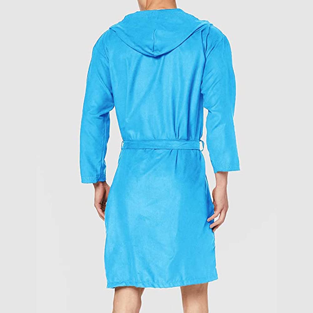 Accappatoio In Spugna Unisex - Morbido E Con Cappuccio | 100% Cotone | Taglie S-XXXL - Foto 3