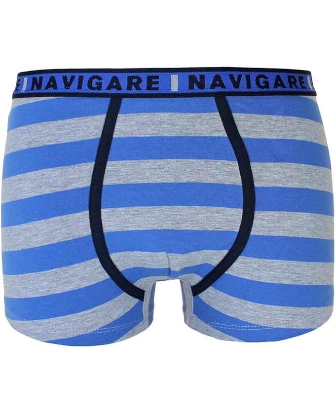 NAVIGARE 6 Boxer ragazzo fantasia moda da 3 a 16 anni