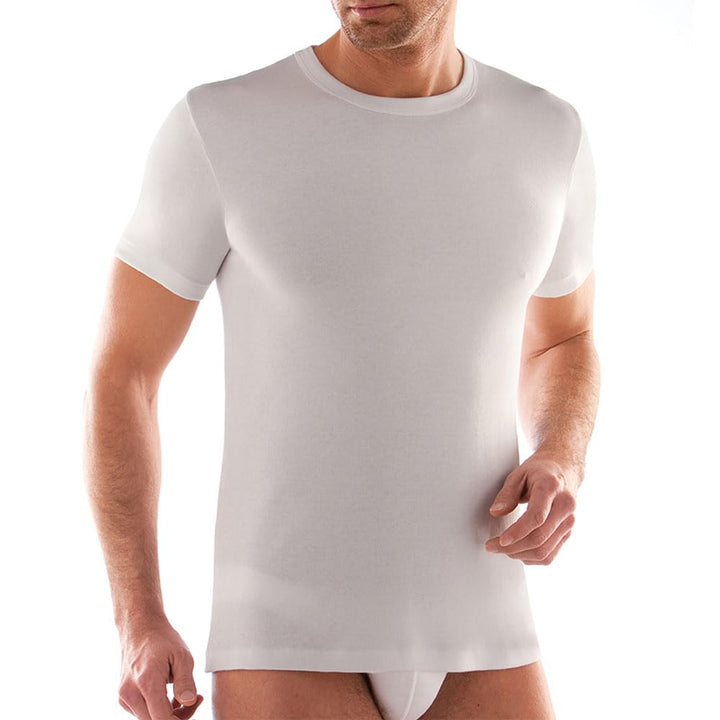 LIABEL T-Shirt Uomo Girocollo 100% Cotone, 4428 Pacco da 3 pz