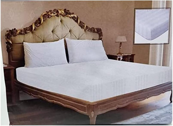 SOMMARUGA Coprimaterasso Puro Cotone Sanforizzato Fasciato Con Angoli