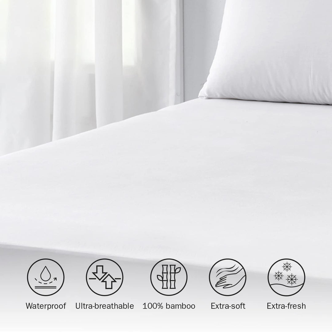 SOMMARUGA – Coprimaterasso in spugna impermeabile, traspirante e altamente assorbente