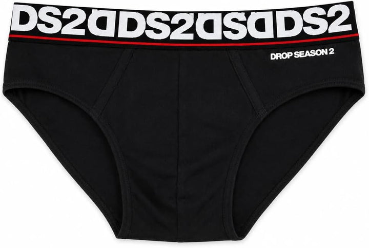 DS2 DROP SEASON 2 - Tripack 3 Slip Uomo in Superior Bielastic Cotton - Elastico Logato A