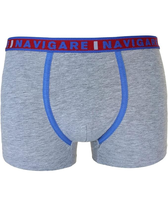 NAVIGARE 6 Boxer ragazzo fantasia moda da 3 a 16 anni