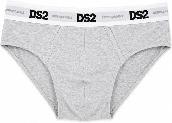 DS2 DROP SEASON 2 - Tripack 3 Slip Uomo in Superior Bielastic Cotton - Elastico Logato D