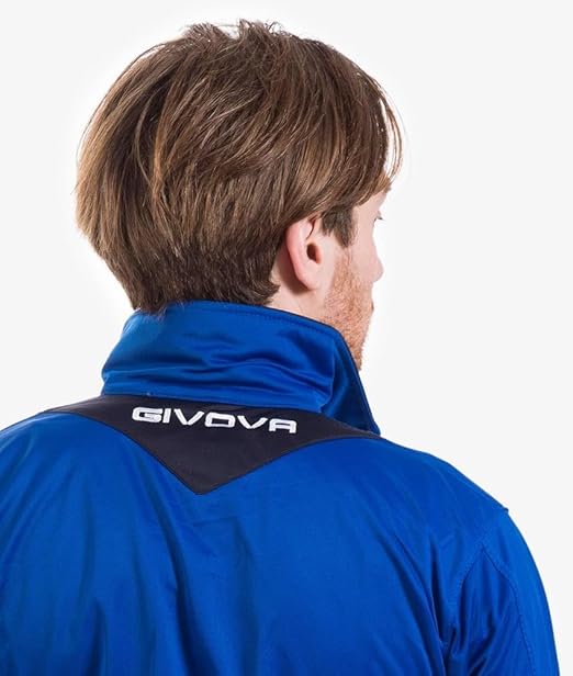 GIVOVA Tuta Visa Unisex in Triacetato – Tuta Sportiva con Zip Intera, Loghi Ricamati