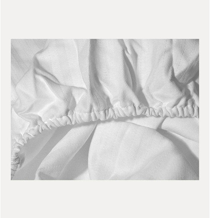 SOMMARUGA Coprimaterasso Puro Cotone Sanforizzato Fasciato Con Angoli