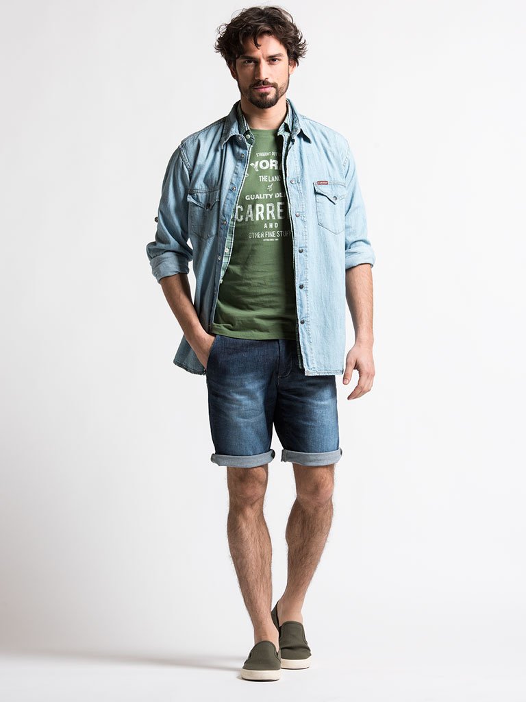 CARRERA Camicia Uomo in 100% Cotone