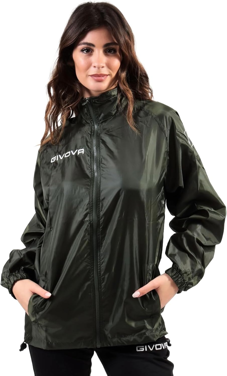 GIVOVA K-way basico giacca anti-vento uomo donna bambino