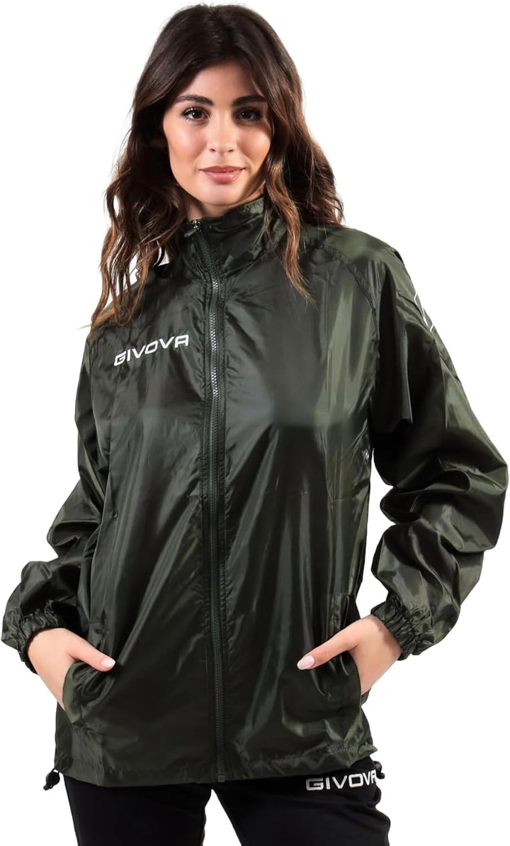 GIVOVA K-way basico giacca anti-vento uomo donna bambino