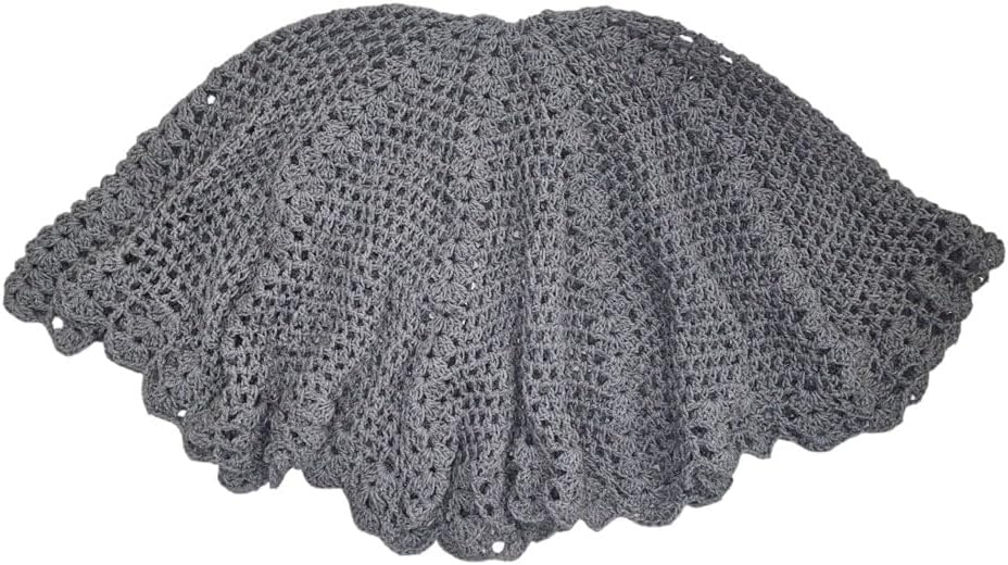 Mantellina Donna Coprispalle Misto Lana Fatta A Mano