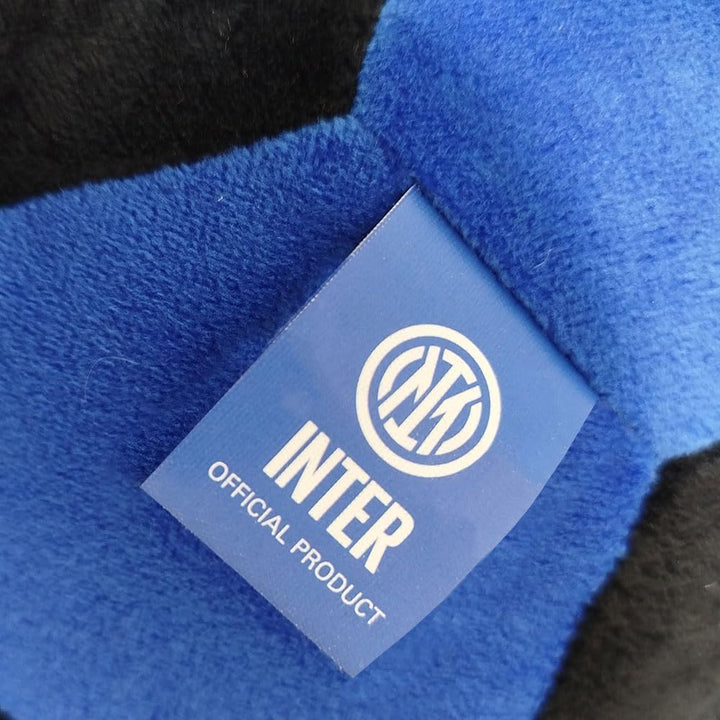 INTER Cuscino Palla Ufficiale Ø 22 cm – Nero e Blu