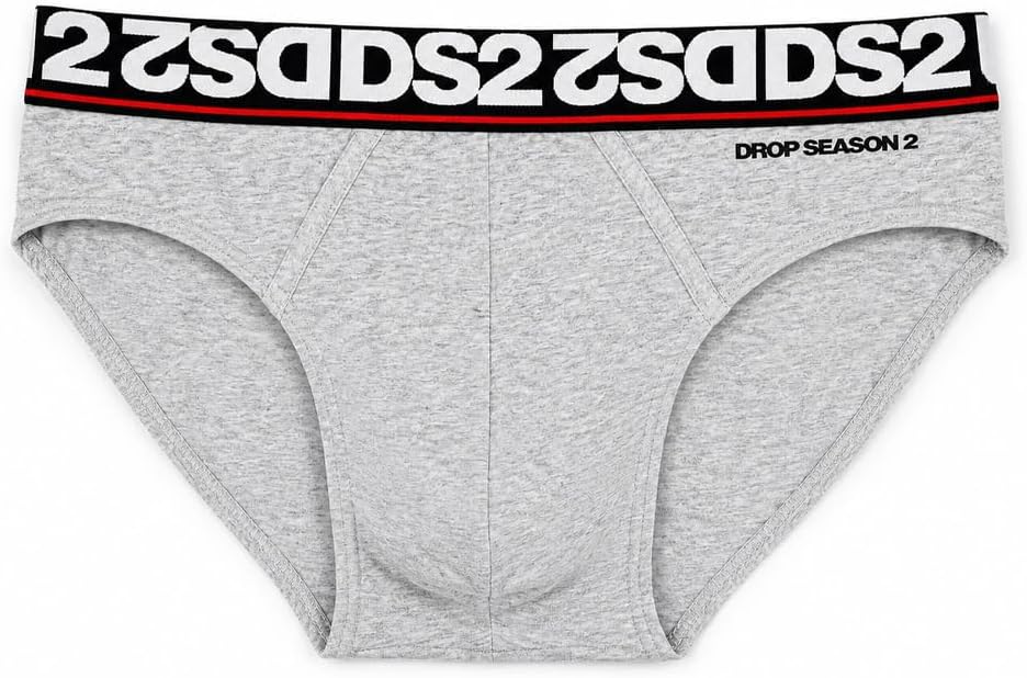 DS2 DROP SEASON 2 - Tripack 3 Slip Uomo in Superior Bielastic Cotton - Elastico Logato A