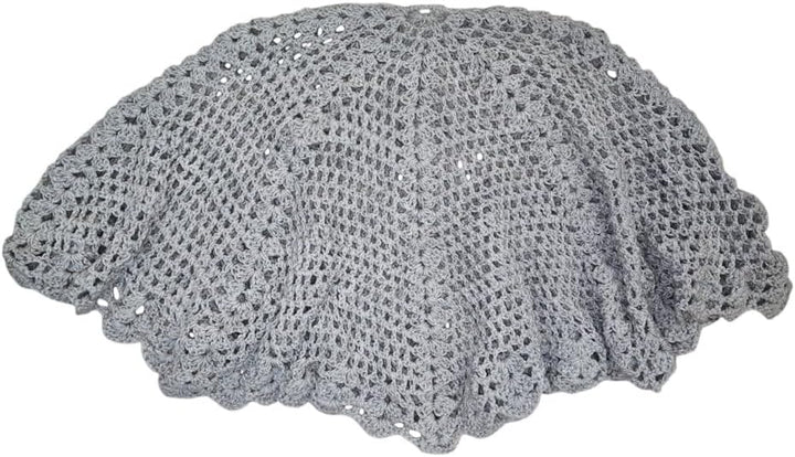 Mantellina Donna Coprispalle Misto Lana Fatta A Mano