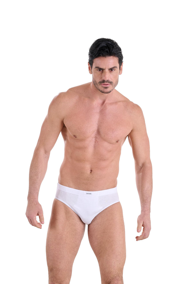 NAVIGARE Slip Uomo Art. 310 - Pacco da 6 Slip in 100% Cotone Extra Fine